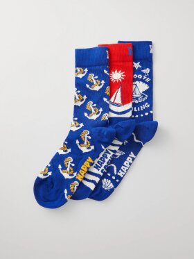HAPPY SOCKS 3-PACK SMOOTH SAILING GIFT